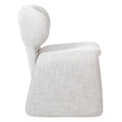 Sessel BIZZA, beige und grau gepolstert
