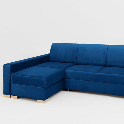 Ecksofa mit Schlaffunktion STABLE L - Chokeberry