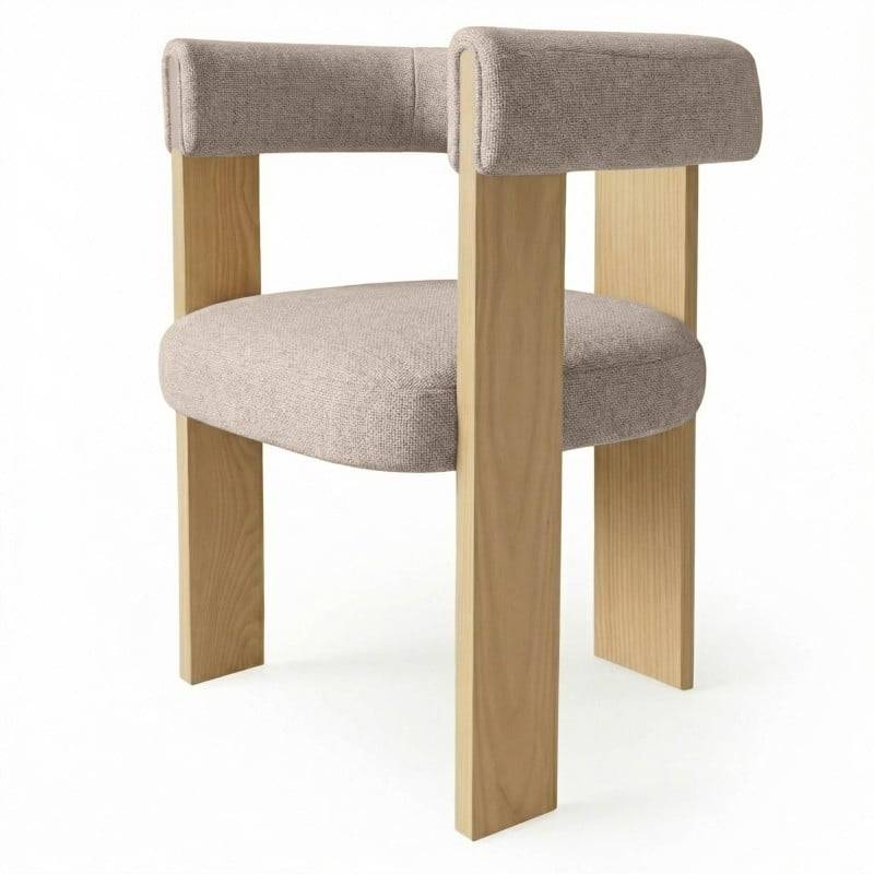 Stuhl INDO, Beige/Esche