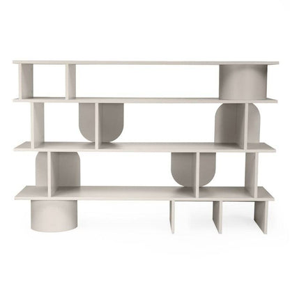 Libreria ANGALIR Cashmere Bassa con Fronti Arrotondati
