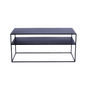 TENSIO 2 FLOOR METAL RTV Table 100x45 - Black
