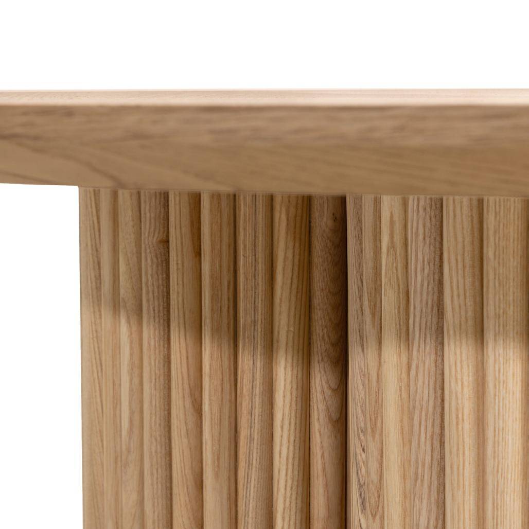 Beistelltisch NAORA II rund 100 cm, Eiche und Esche