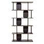 SALA rounded shelf, espresso brown
