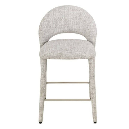 Barhocker LLAT, beige-braun