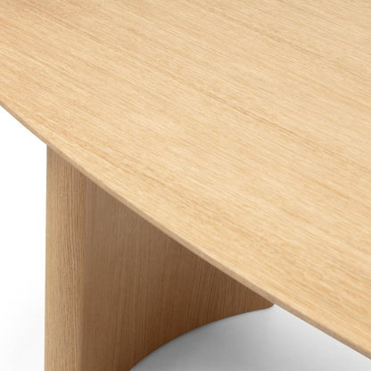 Esstisch MARIS 200 cm, oval, Naturfurnier Eiche