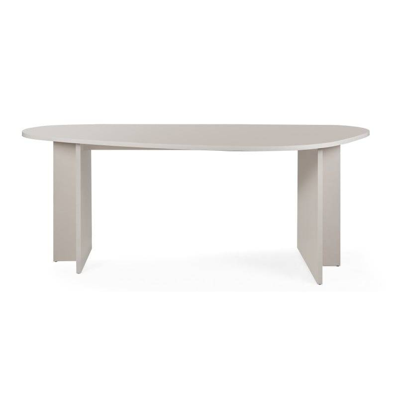 Tavolo ZEV 200 cm piano irregolare, cashmere