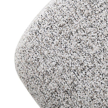 Sedia imbottita IROKIH, melange beige-grigio