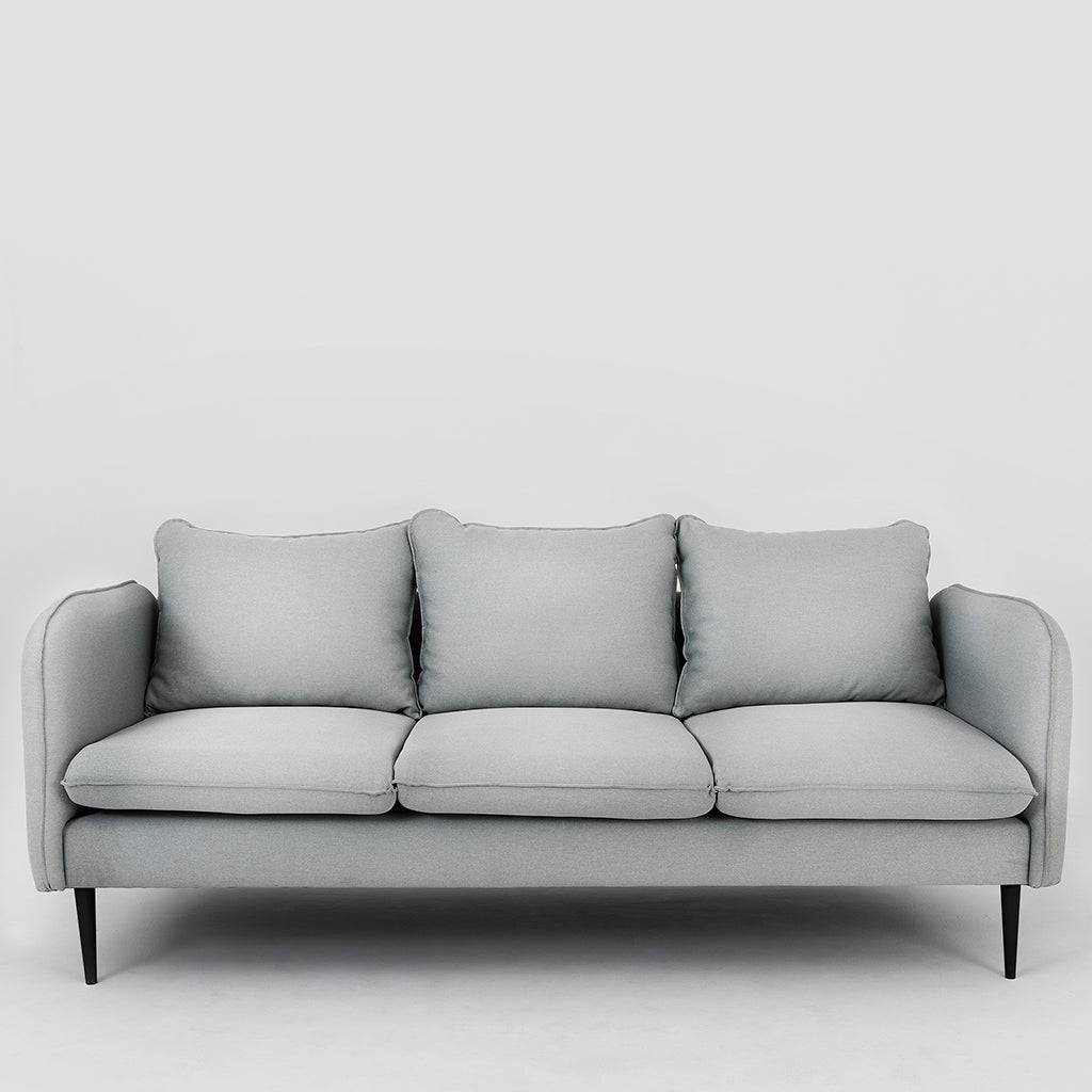 Sofa POSH 3-Sitzer - Schwarz Platin