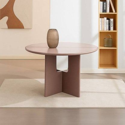 Tavolo da pranzo HOLL, 120 cm rotondo, marrone