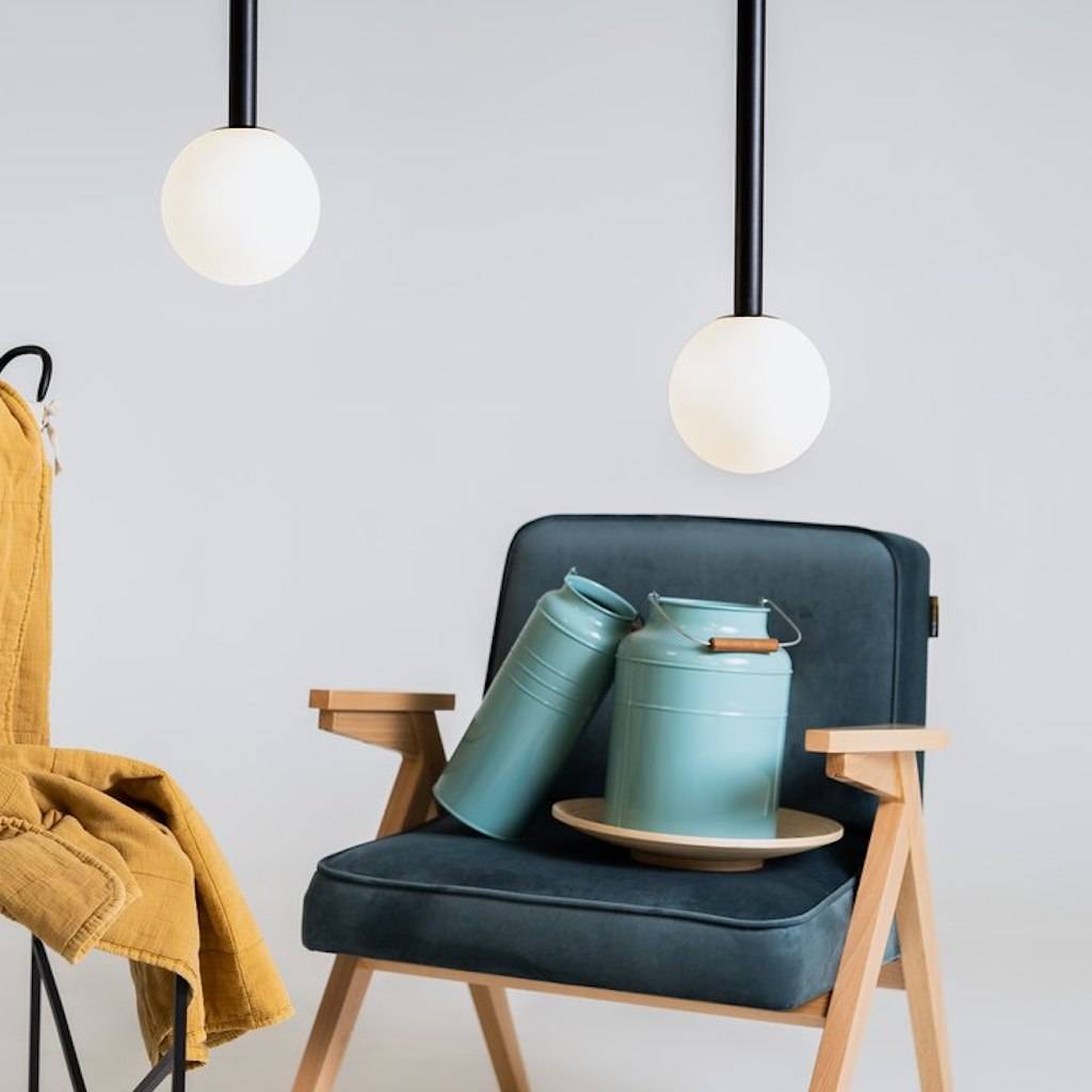 Lampada a soffitto SODO L - Nero