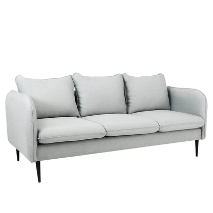 Sofa POSH 3-Sitzer - Schwarz Platin