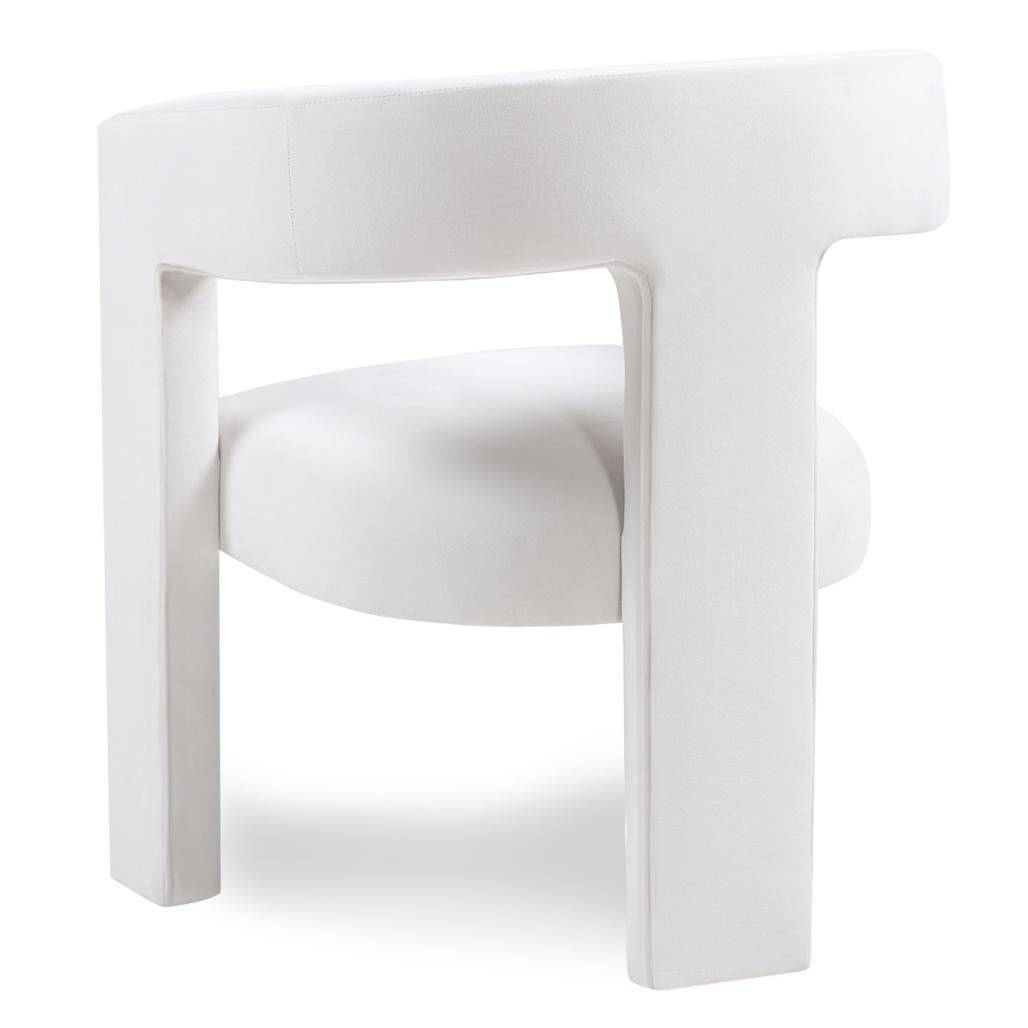 Poltrona Lounge LAUREN VELVET, Samt beige
