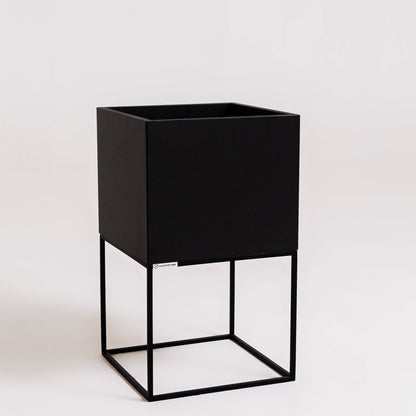 Blumentopf PALMUS METAL 60x35x35 - Schwarz