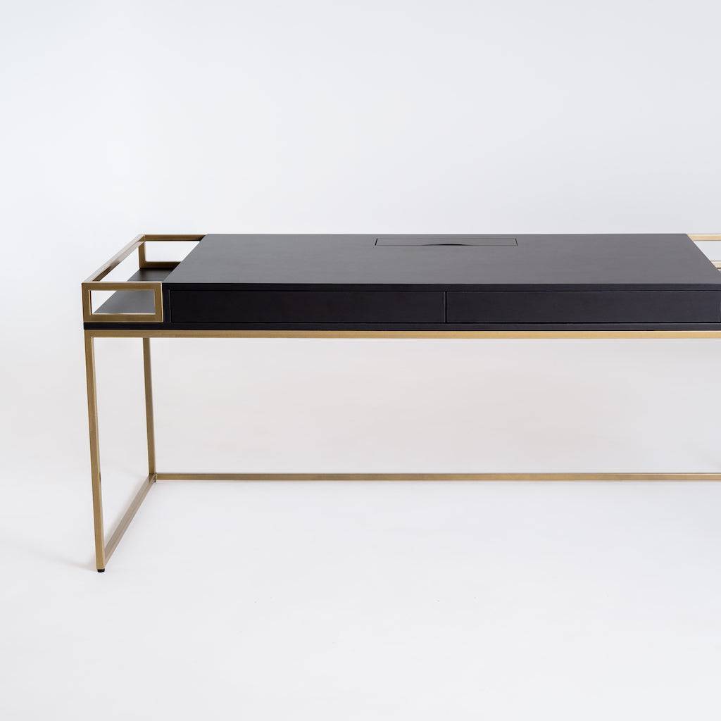 Scrivania K16 Nero 180 - Oro