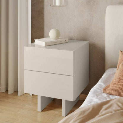 Comodino GLAM cashmere lucido