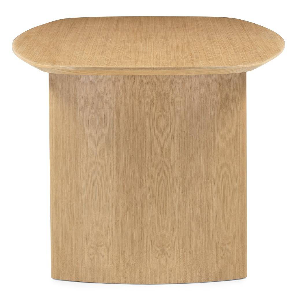 Esstisch MARIS 200 cm, oval, Naturfurnier Eiche