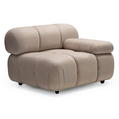 Modul Groß URBANIQUE, Hellbeige, Samt
