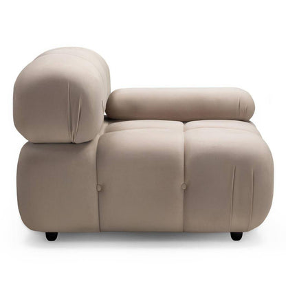 Modul Groß URBANIQUE, Hellbeige, Samt