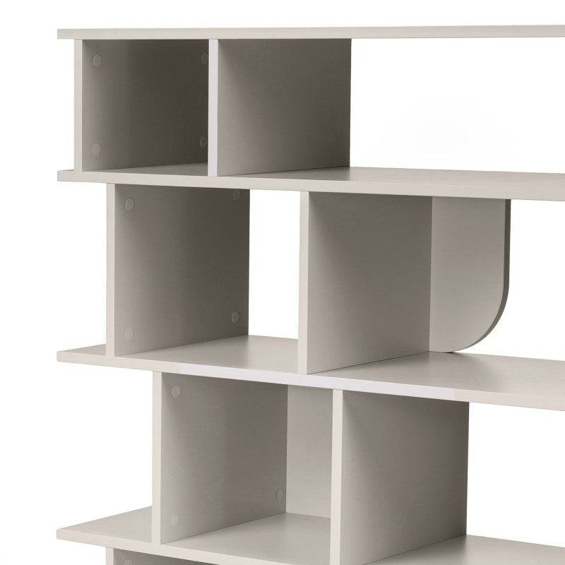Libreria ANGALIR Cashmere Alta con Fronti Arrotondati