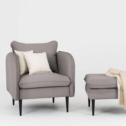 Sessel POSH BLACK - Stahl