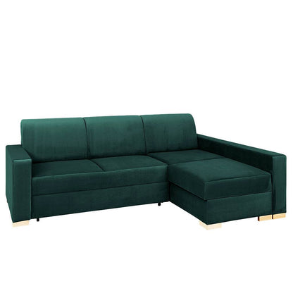 Eckschlafsofa STABLE R – Avocado