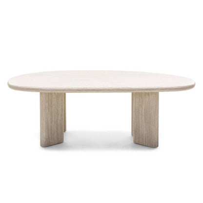 Tavolino da Caffè NADIN 130 cm, Travertino