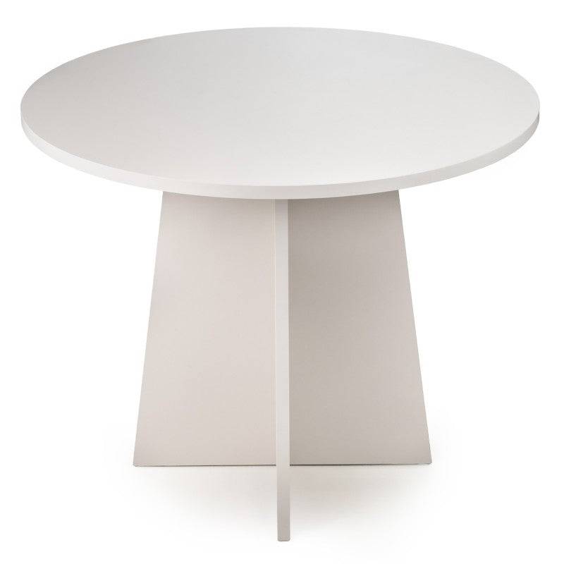 Tavolo da pranzo rotondo ERLO 100 cm, cashmere