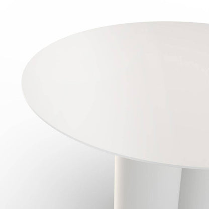 Tavolo da pranzo rotondo COLONA, grigio-beige