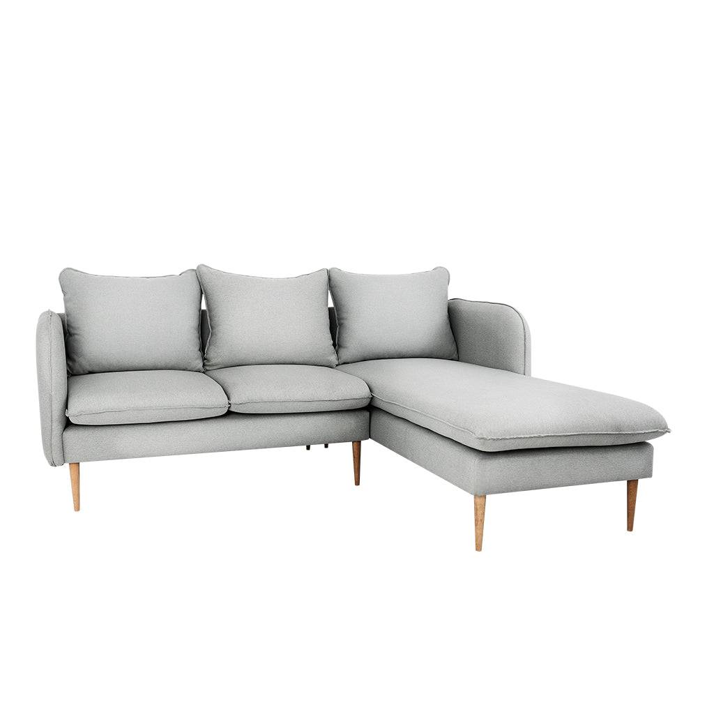 Divano Angolare POSH P WOOD Platino