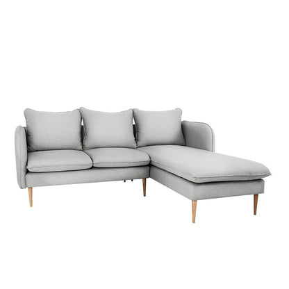 Divano Angolare POSH P WOOD Platino