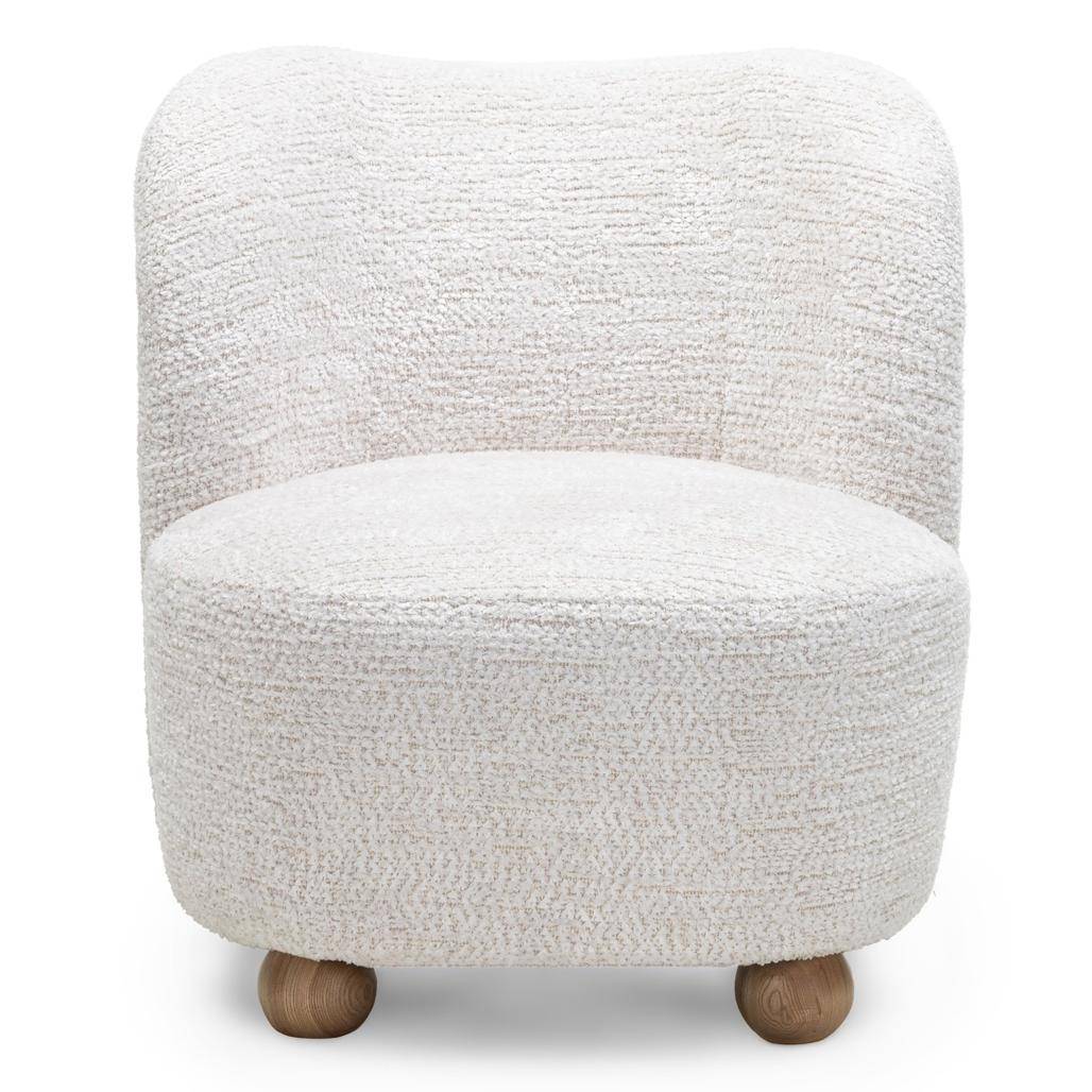Poltrona Relax IMAMI, Beige, Forme Arrotondate