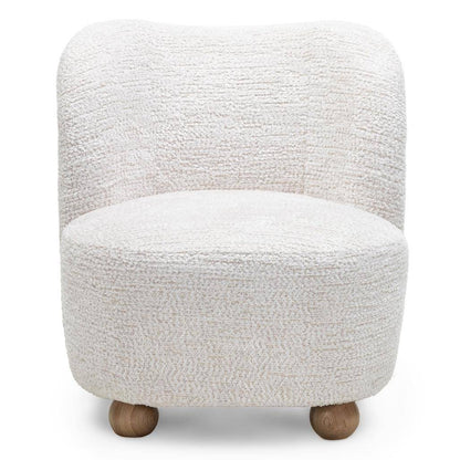Poltrona Relax IMAMI, Beige, Forme Arrotondate