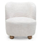 IMAMI Recliner, Beige, Rounded Shapes