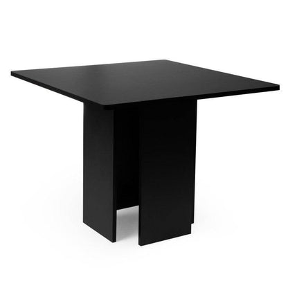 Esstisch ASPER 100 cm, quadratisch, schwarz