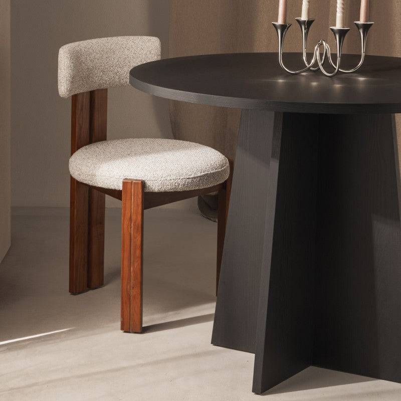 Esstisch ERLO rund 100 cm Schwarz