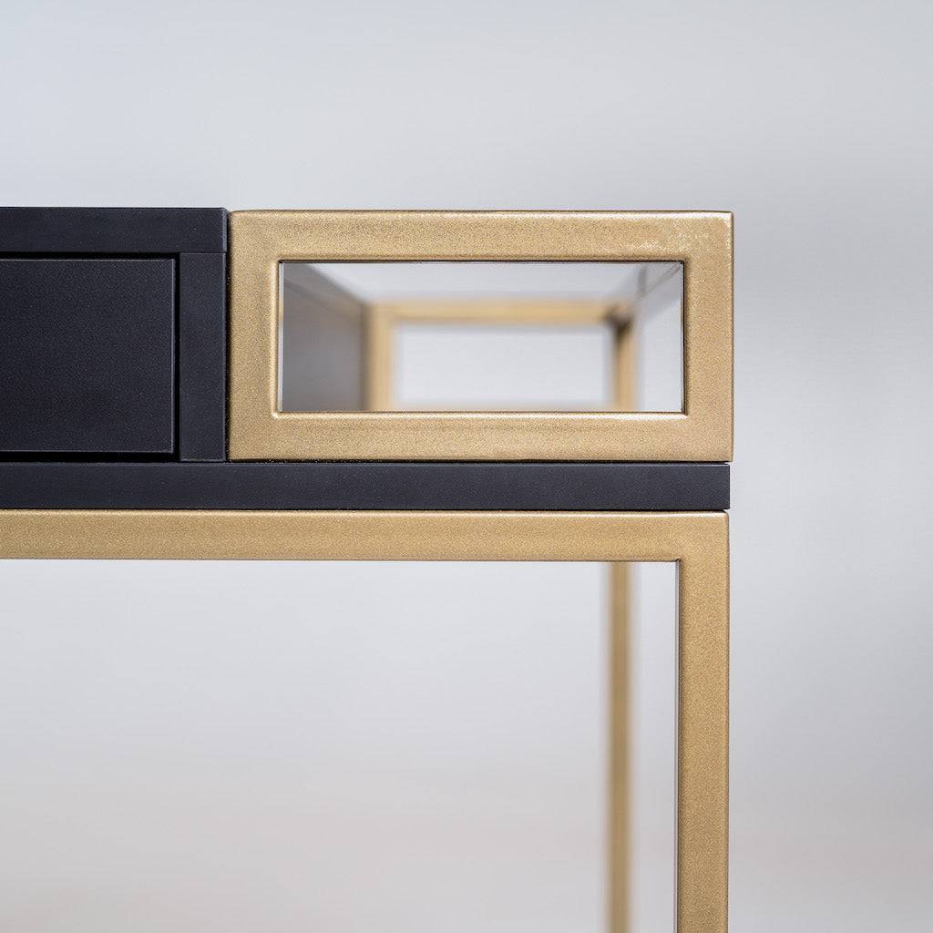 Scrivania K16 Nero 140 - Oro