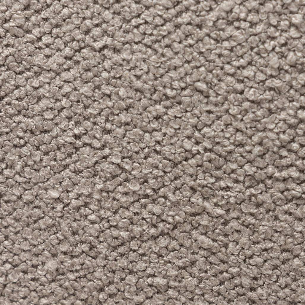 Poltrona imbottita SAMMA, grigio-beige, bouclé