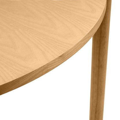 Tavolo OKO rotondo 110,5 cm, legno naturale