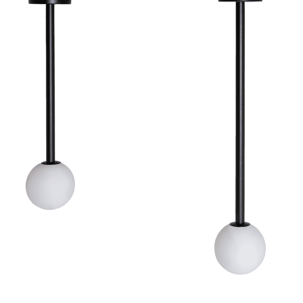 Lampada a soffitto SODO L - Nero