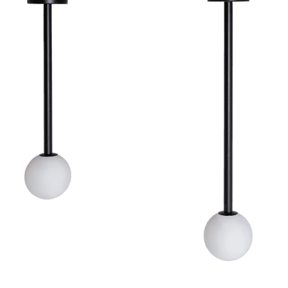Lampada a soffitto SODO L - Nero