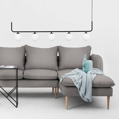 Ecksofa POSH P WOOD Stahl