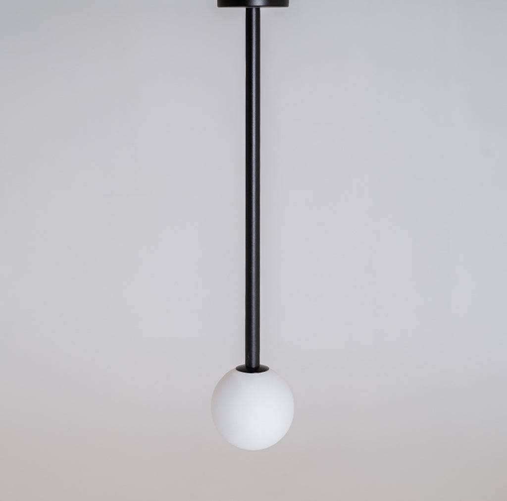 Lampada a soffitto SODO L - Nero