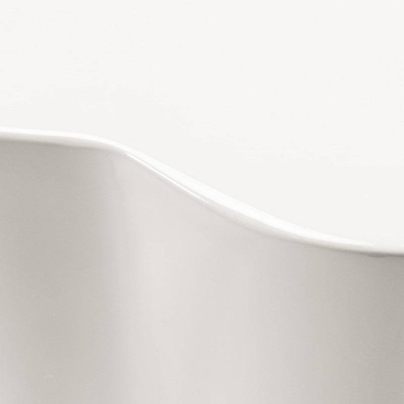 Tavolino Laterale FIOR 49 cm, Grigio-Beige, Lucido