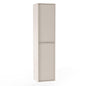 PLANCK bathroom vanity, tall unit, cashmere