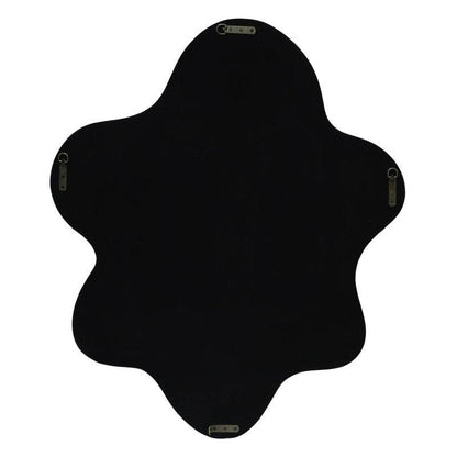 Specchio IZZY sospeso, forma irregolare, verde chiaro