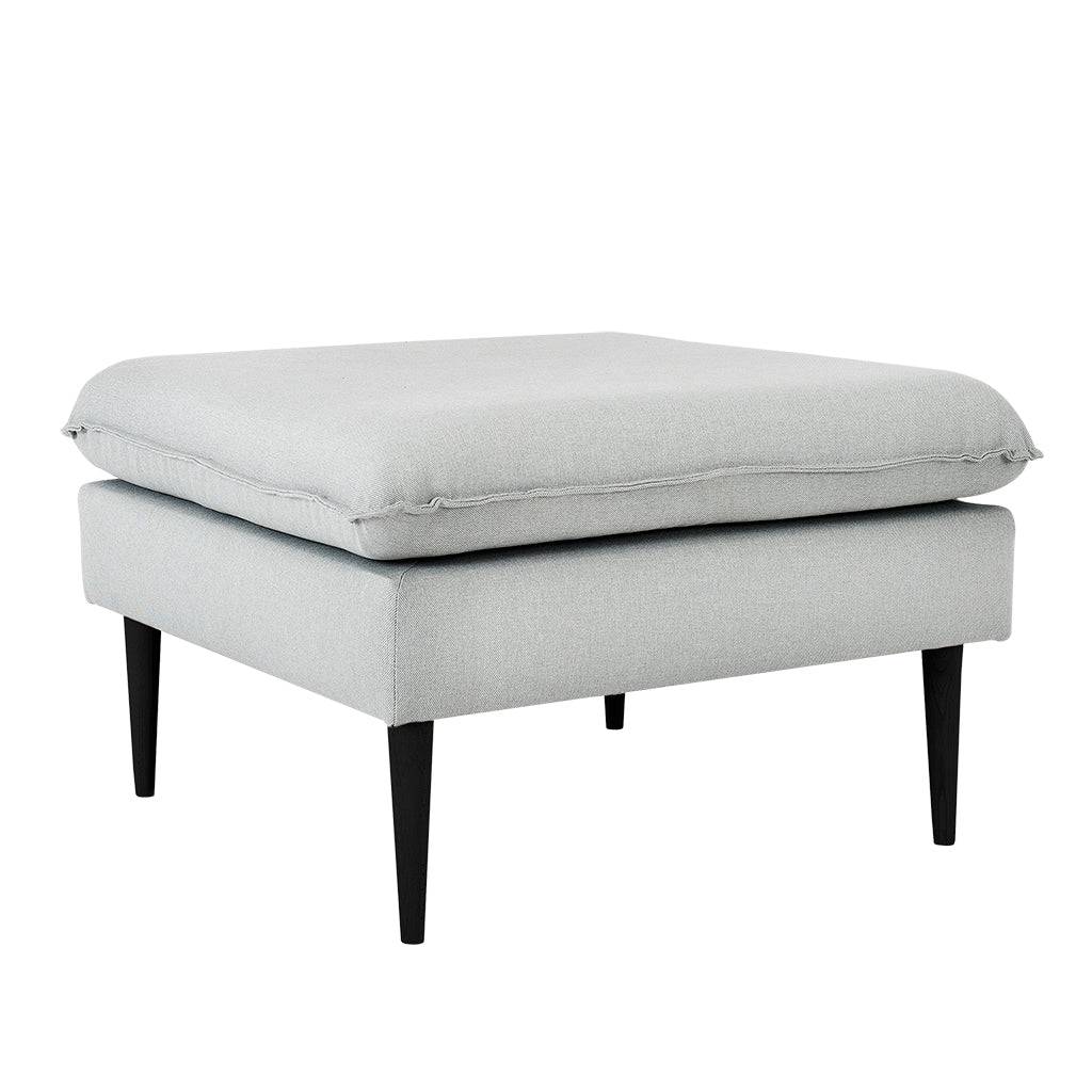 Pouf POSH Nero - Platino