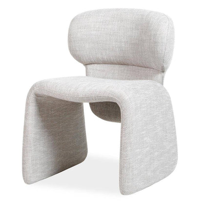 Sessel BIZZA, beige und grau gepolstert