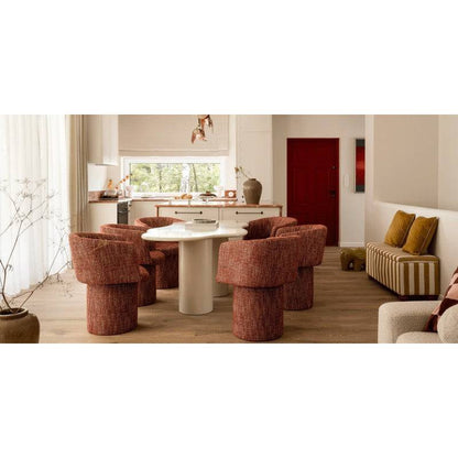 Tavolo da Pranzo VIVRE 180 cm, Grigio-Beige