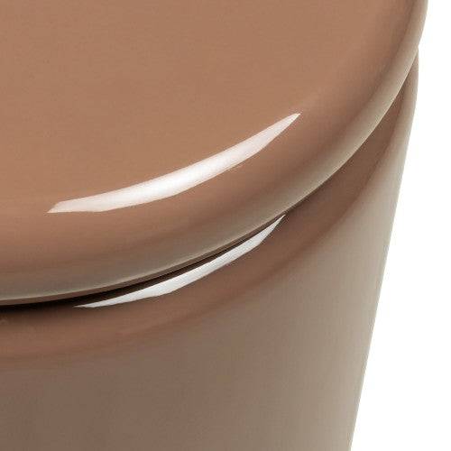 Tavolino Laterale UEL 40 cm Marrone Chiaro Lucido