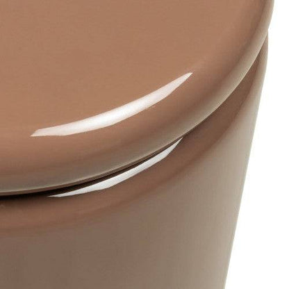 Tavolino Laterale UEL 40 cm Marrone Chiaro Lucido